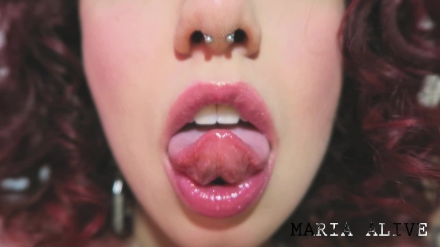 ♥ ♡ ♥ Maria Alive - POV, tongue fetish - Preview ♥ ♡ ♥