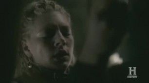 Katheryn Winnick (Lagertha) fucks Harald - VIKINGS