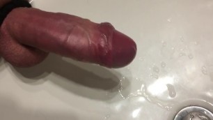 Hot ruined cum, after long edging time.