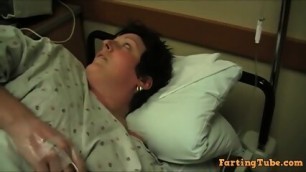 BBW Hooked Up On A Pump Rip A Fart So Loud