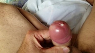 Hot Masturbating Guy,... Spinner on dick and cum shot.