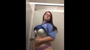 Nurse Flashes Tits