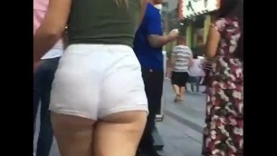 Big Butt Short Shorts Cheeks