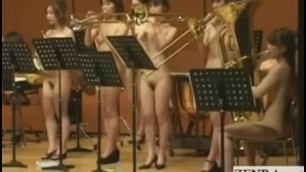 Nude asian girls Symphony orchestra