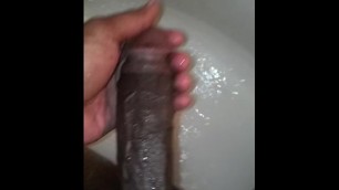 Big Black Dick in Shower