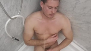 Pissing on hunky jock in Brussels