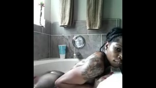she teased me in the tub lol guess ill never know hwat that body like