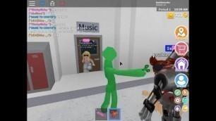 Dame tu cosita is abused by robloxians in robloxian high school