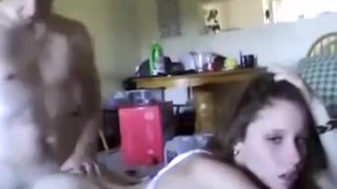 Mom Interrupts the Sex Tape of that Couple of Teens