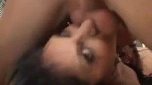 Hot Sexy girl gag spits