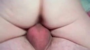 Cuckold BBW MILF playing and sucking friends cock
