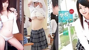 SexPox.com Japanese  Underwear And  Uniform In The Her Apartment jav lingerie