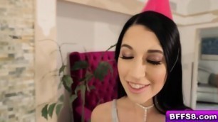 Lucky Daddy Gets To Fuck Stepdaughters Besties On Her Birthday